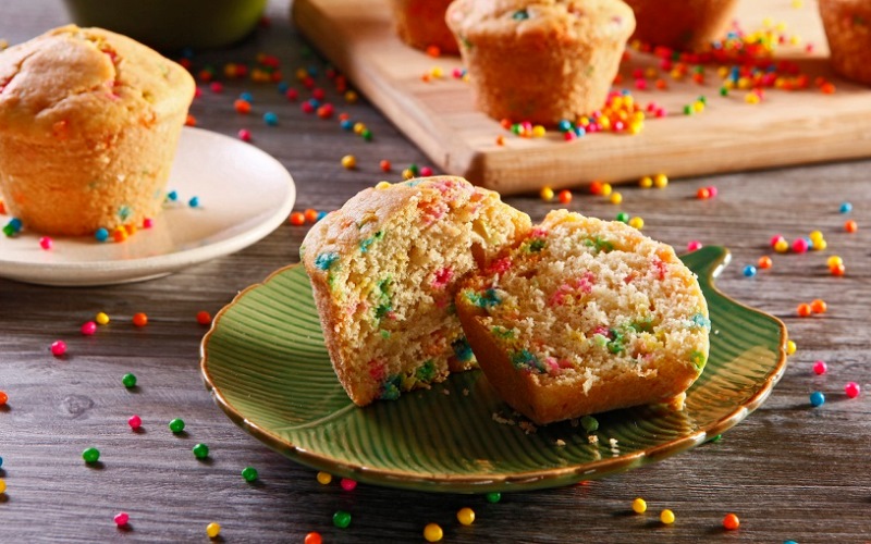 Muffin Colorido