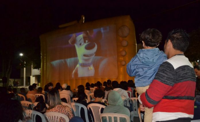 Pauta - Cine Cidade ao ar livre será realizado na próxima semana em Araçariguama