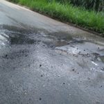 No meio do caminho, buracos