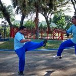 Capoeira adaptada auxilia pessoas com deficiência na disciplina e na socialização