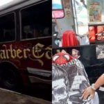 Barbearia dentro de ônibus faz sucesso em Carapicuíba