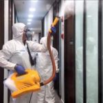 Empresa executa serviços de desinfecção para minimizar riscos de contaminação