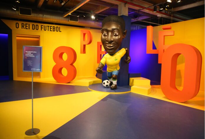Pelé ganha exposição em homenagem aos seus 80 anos no Museu do Futebol
