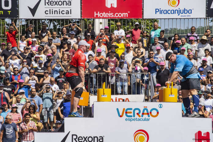 Pelo 4º ano, Cotia recebe o evento Força Bruta com os homens mais fortes do mundo