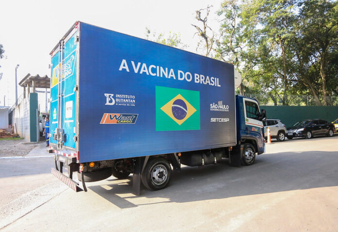 SP ultrapassa 43 milhões de doses da vacina do Butantan entregues ao Brasil