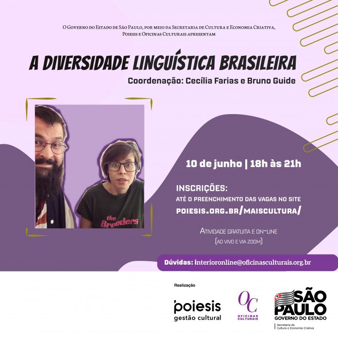 Inscrições abertas para oficinas culturais em parceria com a POIESIS