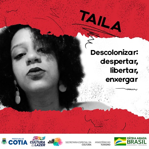De 13 a 18/12 tem projeto "A quebrada e a escrita" no Youtube da Cultura
