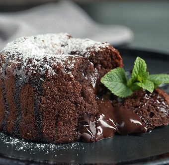 Petit Gateau com shake e delicioso!