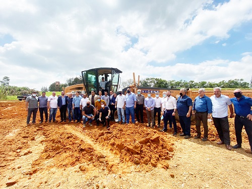 Vargem Grande Paulista inicia expansão do centro com construção do novo Paço Municipal