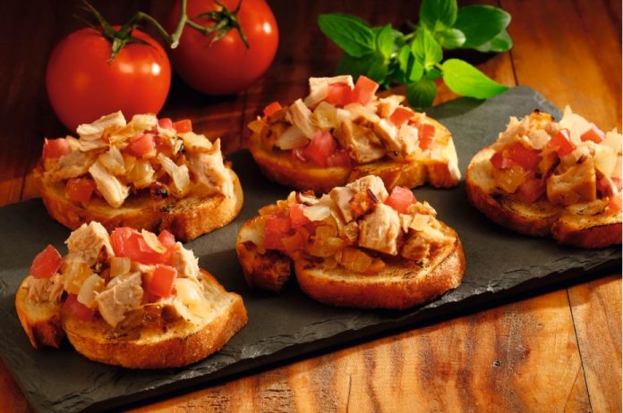 bruschetta de atum