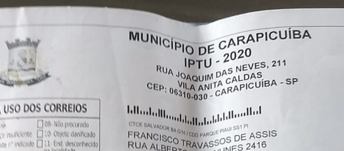 IPTU Francisco Travassos de Assis