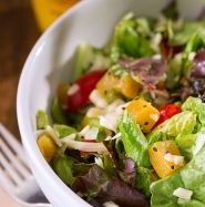 Receita de Salada Verde com Frutas