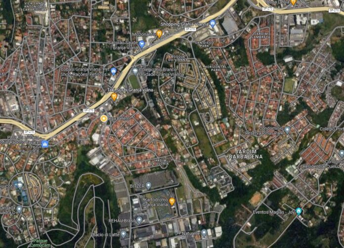 Imagem reprodução google maps