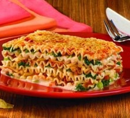 Lasanha Vegetariana aos 3 Queijos Adria