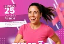 Sábado (25) tem Zumbão Rosa em frente à Prefeitura de Cotia