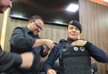 Pela primeira vez na história, uma mulher assume o comando da Guarda Civil de Cotia