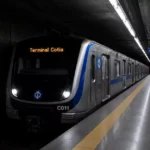 Estação Parque Alexandra da Linha 22-Marrom terá garagem para 112 carros