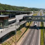 Estação Sabiá da linha 22-Marrom terá passarela sobre a Raposo