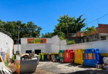 No Ecoponto Ecotia Limpa cada morador pode descartar até 50 kg de recicláveis por dia