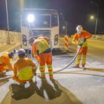 Pontes, viadutos e iluminação passam por manutenção no trecho da Ecovias Raposo Castello