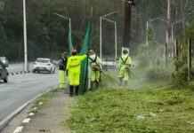 Prefeitura de Cotia mantém frentes de manutenção e zeladoria em diferentes pontos da cidade
